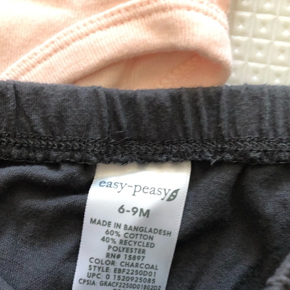 Carter’s|Baby girl set,light pink bodysuit onesie COUSIN CREW & diaper cover••• - Picture 5 of 6